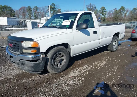2007 GMC Sierra 1500 Classic Work Truck from USA, damaged, VIN 3GTEC14X37G200502